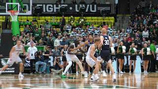 2017 BYU basketball: Cougars beat UVU, 85-58