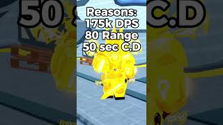 🏆 Top 5 Clockmen in Toilet Tower Defense | #shorts #ttd #telanthric #roblox