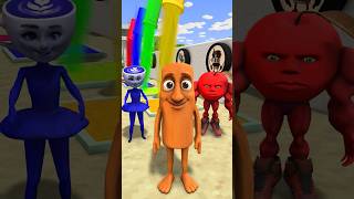 Choose the Right COLOR MIX, Help TUNG TUNG TUNG SAHUR ? Funny Italian Brainrot Animals #minecraft