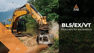 The king of forestry mulchers for excavators with BL MAX blade