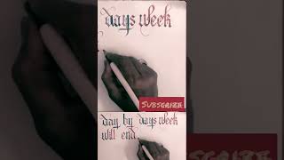 #cursive_handwriting_practice_for_kids #shortfeed #calligraphy #gothic #amazingcalligraphy