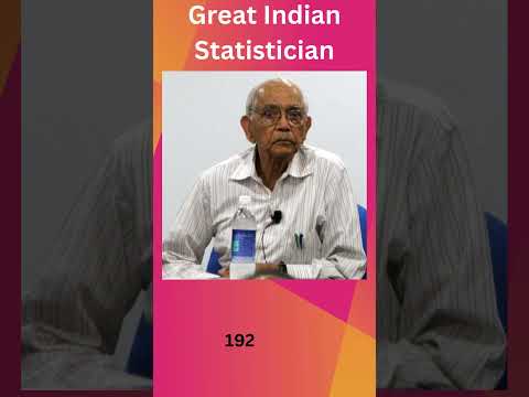 The Great Indian Statistician #statistics #shorts #statistician #datascience #trending  #motivation