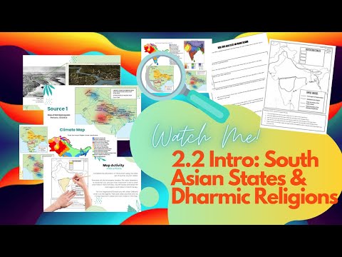 Intro South Asian States and Dharmic Religions