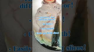 Celebrate with Cotton Candy Cloud Cake! #cottoncandy #cloudcake #party