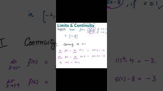 Limits & Continuity #limitsandderivatives #limits_and_continuity #bscmaths #viralmaths #maths