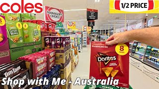 Coles Grocery Shopping Gold Coast  Australia 🇦🇺 Catalogue 1/2 Price Specials