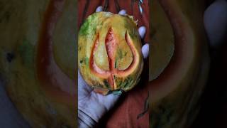 Trishul Sawan Special Art 🌿🔱💪🙏#trishul #shorts #sawanspecial #trend #youtubeshorts #fruitcutting