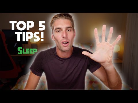 TOP 5 SLEEP TIPS! (FOR ATHLETES)