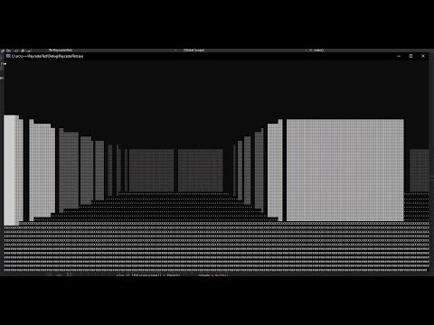 C++ ASCII Ray caster