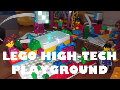 High-Tech Playground activity from the LEGO Learning System - Spike Essential