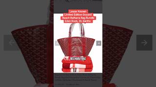 Goyard Belharra Beach Bag Bundle  @MadisonAvenueCouture #goyard #belharra