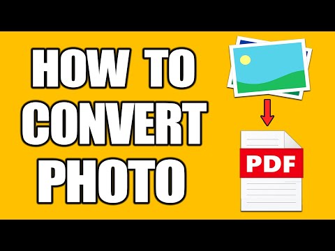 How To Convert Photo To PDF (Full Guide)