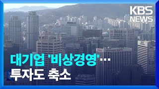 비상경영 나선 대기업들…전담팀 가동·투자 축소 / KBS  2022.10.26.