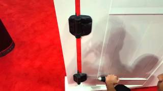 Coilklik Vinyl Fence Hinge with Adjustment from Safetech Hardware