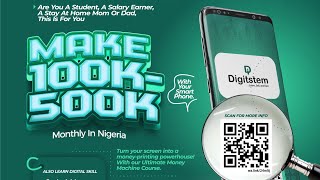 Affiliate marketing with Digitstem. Make 100k to 500k monthly.