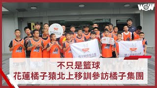 《籃球》不只是籃球 花蓮橘子猿北上移訓參訪橘子集團