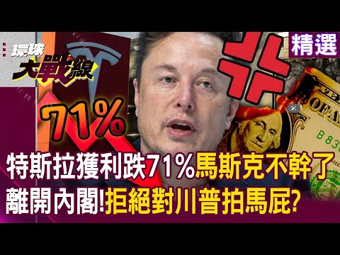 Tesla's profit plummeted 71%, "Musk quits"?