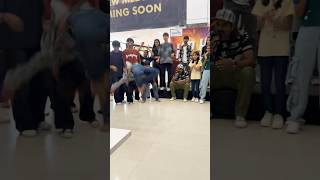 The flying little kid , Dance Cypher at the Mall , India .