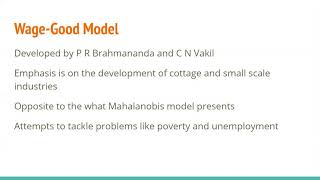 Development Strategies in India