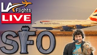 🔴LIVE SFO AIRPORT ACTION! | A380's, 777's, 747's, & MUCH MORE! | JULY 27, 2025