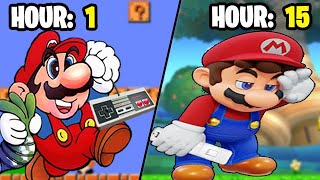 I Beat EVERY 2D Mario Game in 24 Hours