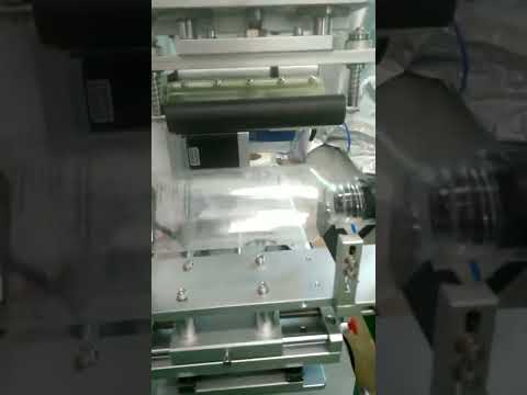 半自动方瓶贴标机测试视频 #machine #高动态范围 #factory #高动态范围 #cncmill #automobile #copper #aluminum #diy #cnc #soap