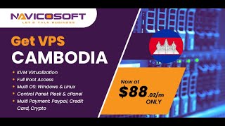 Cambodian Linux & Windows VPS Hosting in Cambodia (កម្ពុជា។)