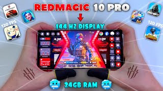 BEST GAMING PHONE? REDMAGIC 10 PRO REVIEW | PUBG MOBILE, CODM, GENSHIN, MLBB, WUTHERING WAVES