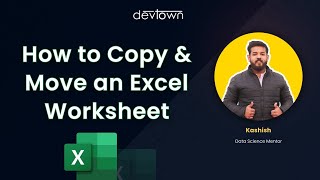 How to move & copy worksheet in MS Excel