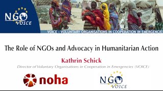 The Role of NGOs and Advocacy in Humanitarian