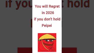 Big coin in cheap price.Don't miss it.#Peipei#peipei#Peipeicoin