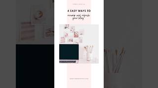 4 Easy Ways to Revamp and Refresh your Blog | Faërie Lifestyle | #shorts