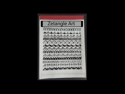"Step-by-Step Zentangle Tutorial: Easy Patterns for Beginners!"