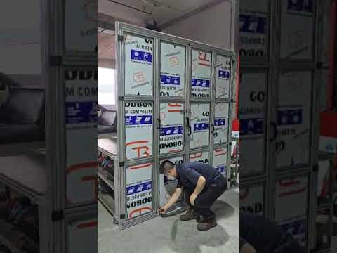 Aluminum Profile - Slide & Fold doors for space saving doorway installations