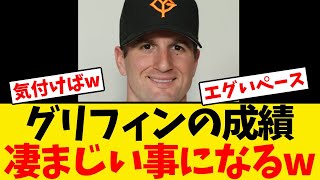 【巨人】グリフィンさんの成績、気付けば凄まじい事になるwwwwww