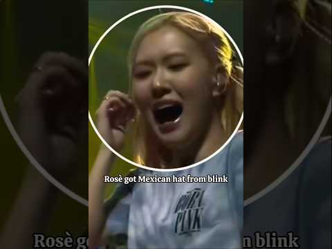 Rosè being shy 🤭 ☺️ #shortsvideo #blackpink #blackpinkshorts #parkchaeyoung #rosé #gibhli #trend