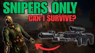 Snipers Only, BO2 Zombies - DIE RISE IS SO BAD