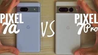 Google Pixel 7a vs Pixel 7 Pro - SPEED TEST!
