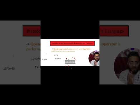 Operators In C Language | #shorts