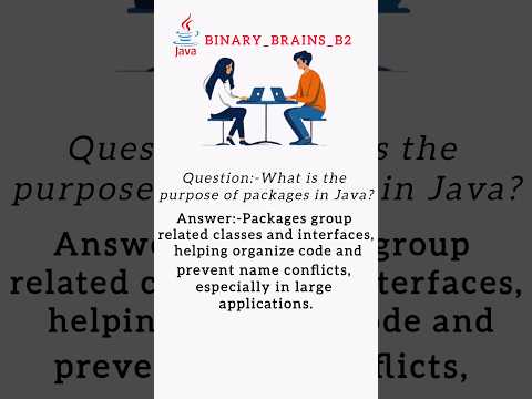 What is the purpose of Package in Java❓ #binary_brains_b2 #javabrains