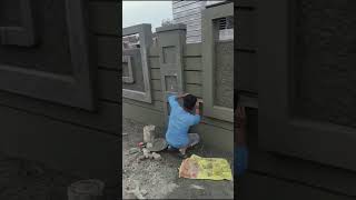 boundary wall design #shorts #trending #shordfeed #viral #short