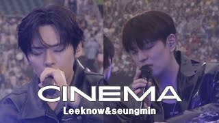250517 straykids japan shizuoka concert “CINEMA(Leeknow&seungmin)” full ver.