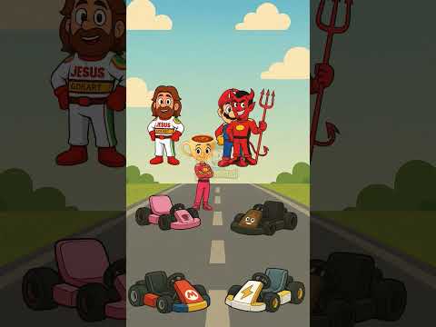 who is more suitable for poop gokart? #gaming #animation #funny