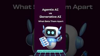 Agentic AI vs Generative AI Explained in 60 Seconds #shorts #shortvideo #agenticai
