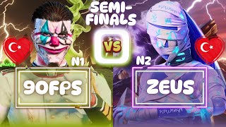 90FPS🇹🇷 vs ZEUS🇹🇷 – #1 vs #2 TURKISH GODS CLASH 🔥 | INTENSE SEMI-FINAL🏆 BO3 MATCH 🤯 (Reaction Video)