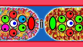 Wormzone io AI Best Score Epic Slither Snake Best Gameplay #165 | HPGAMING