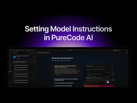 Customizing Model Instructions
