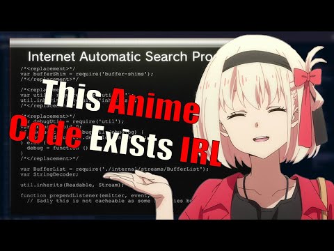 Software Engineer Reviews Code In Lycoris Recoil