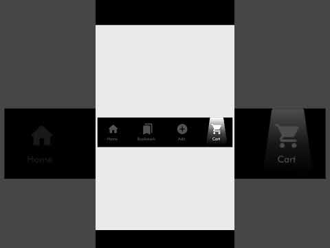 Light Mobile Navigation Bar in Figma #shorts