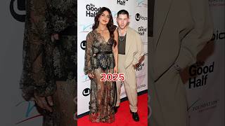 Nick Jonas and Priyanka Chopra Couple Evolution 2018-2025
